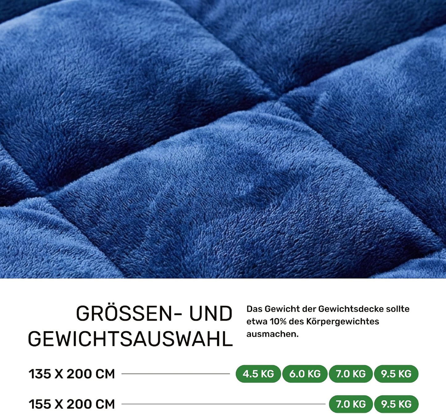Gewichtsdecke