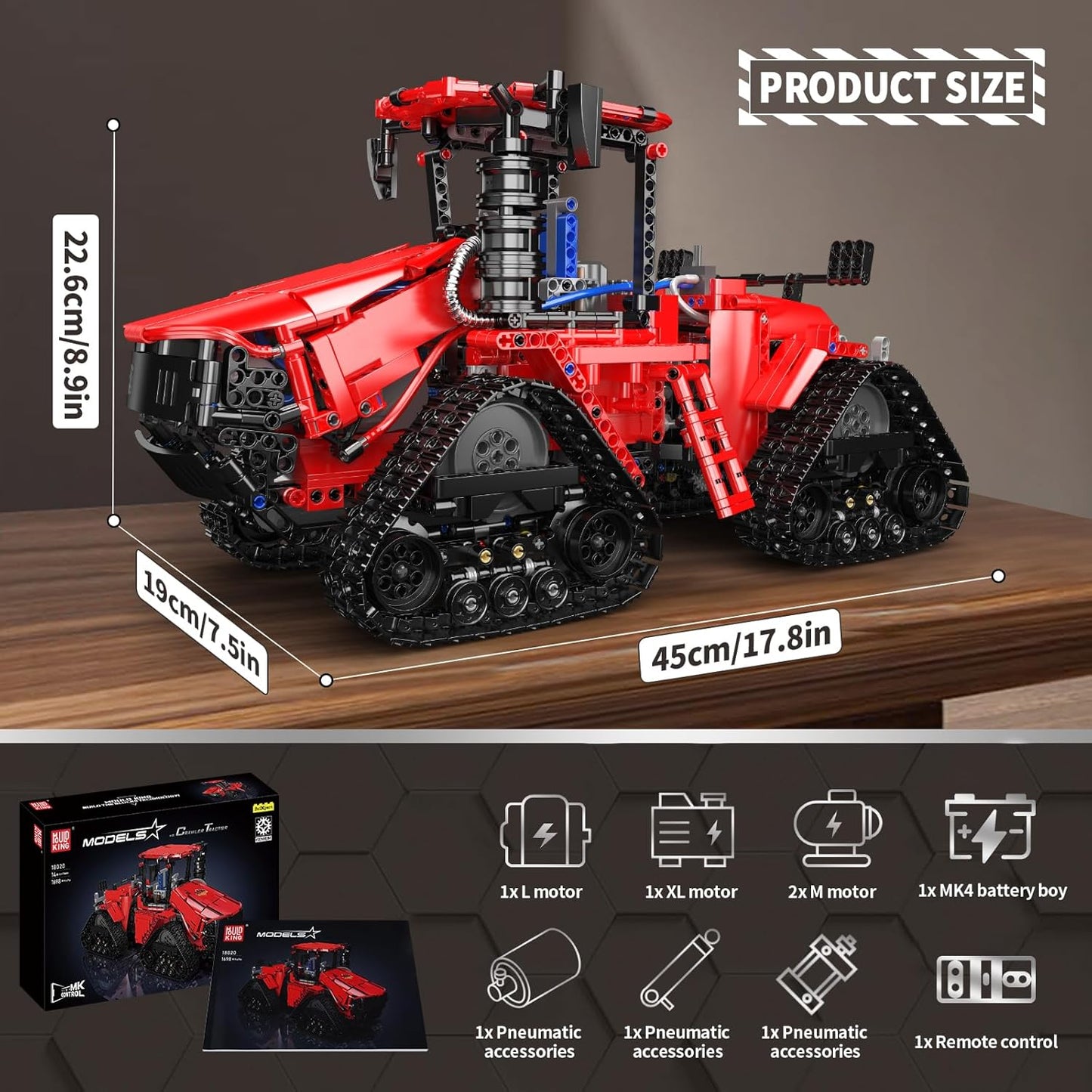 Technik RC Quadtrac 600 Traktor, Quadtrac 600 Traktor