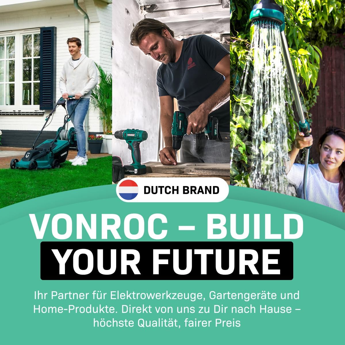 Mörtelrührer mit Rührwerk und Sanftanlauf, 1800 Watt