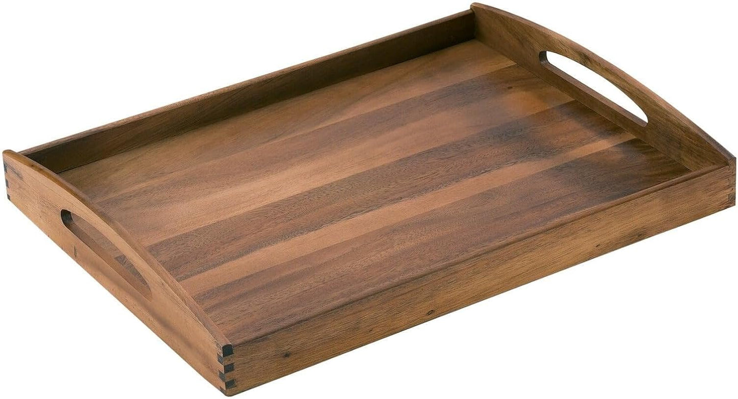 Tablett, Akazie 53 x 41 x 7 cm Single