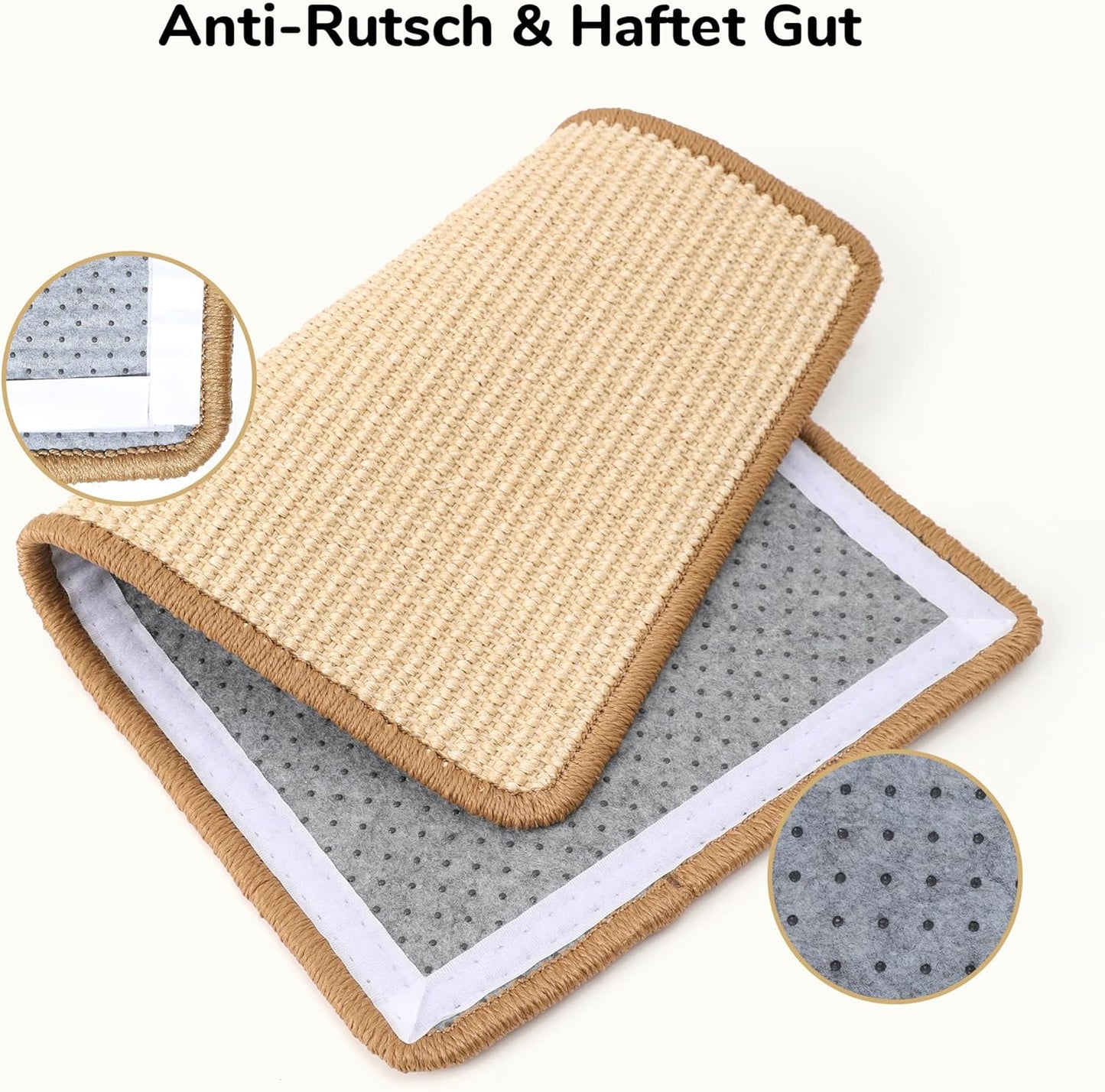 Kratzmatten-Set, 2 Stück, 50 x 30 cm, 50 x 30 cm（2er set）