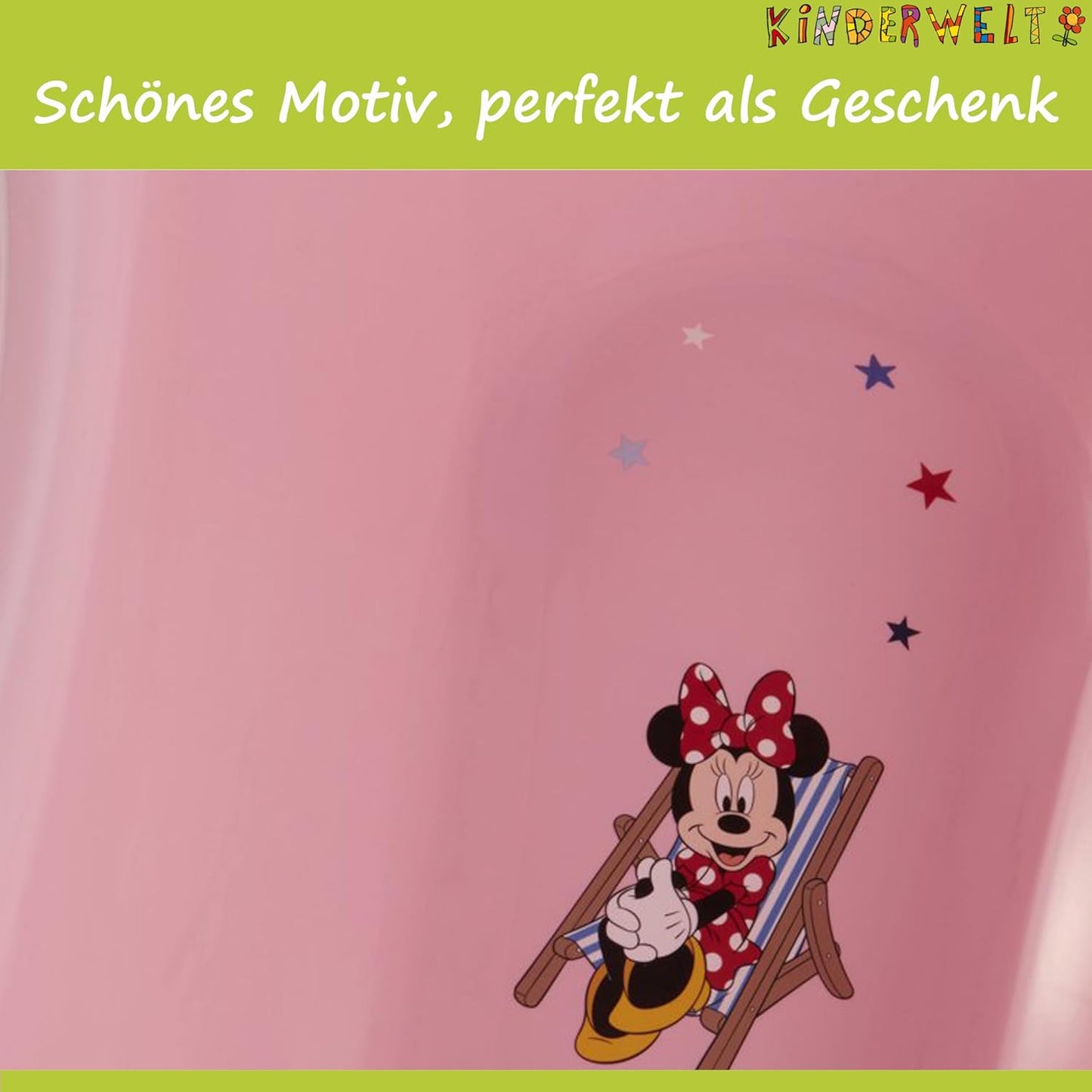 Babybadewanne mit Minni Maus Motiv, Babywanne 84 cm Minni Maus Motiv