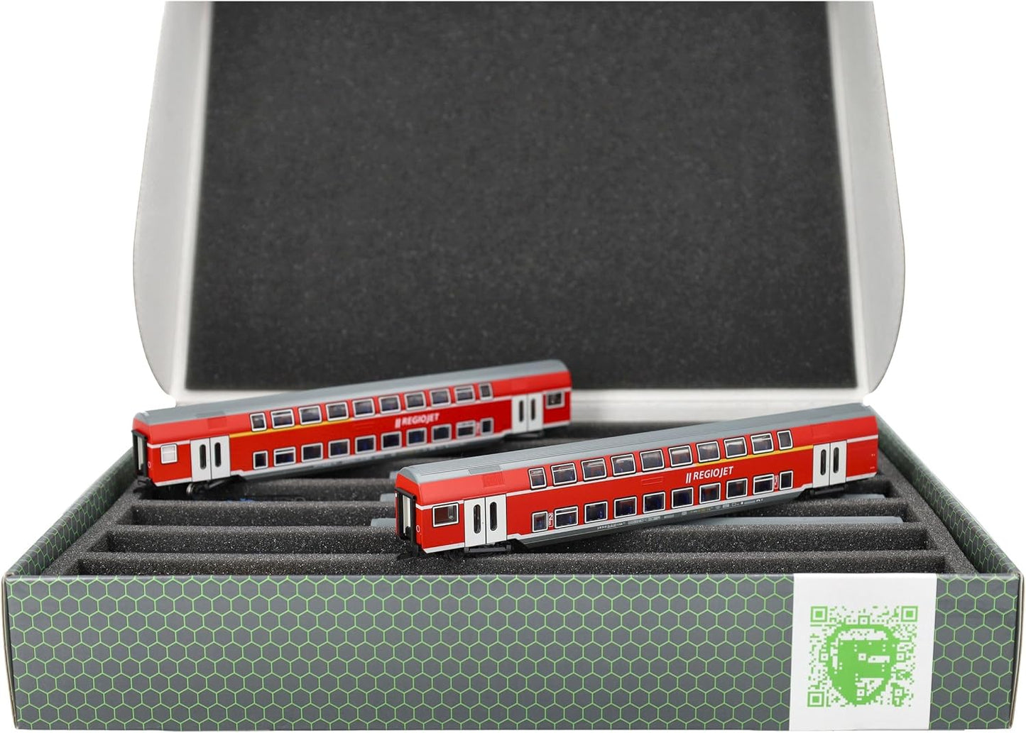 2er-Set Lagerbox für Modelleisenbahn Spur TT, 2 Stück