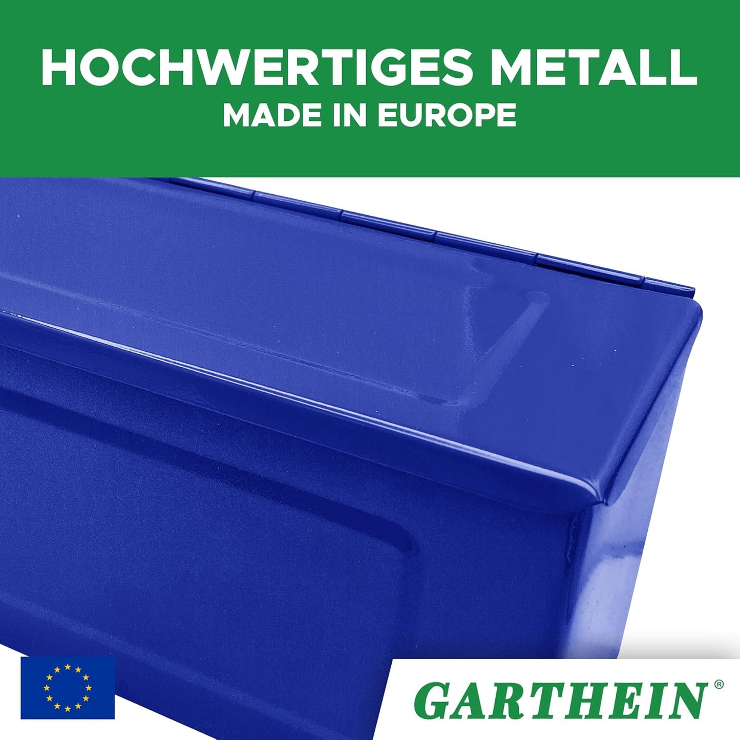 Metall-Werkzeugkiste, Blau