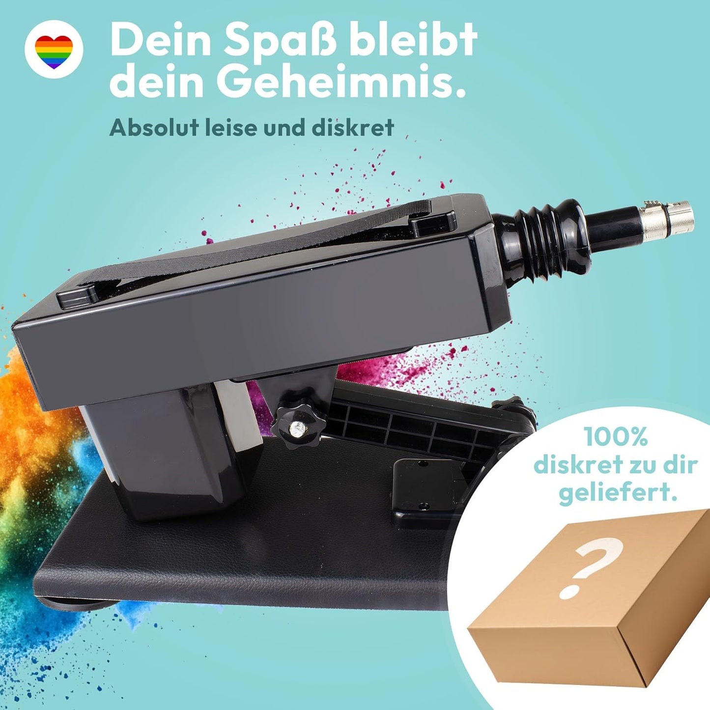 Sexmaschine mit KI-App & Dildo Set