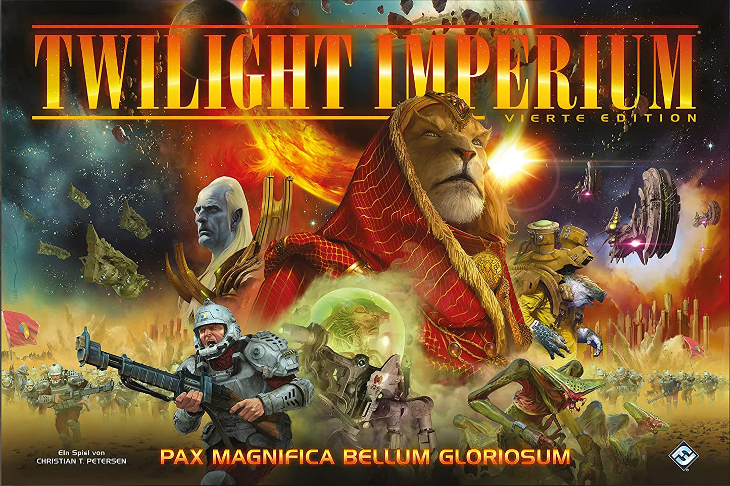 Twilight Imperium 4. Edition, Brettspiel, 295mm x 295mm x 85mm Twilight Imperium 4. Edition