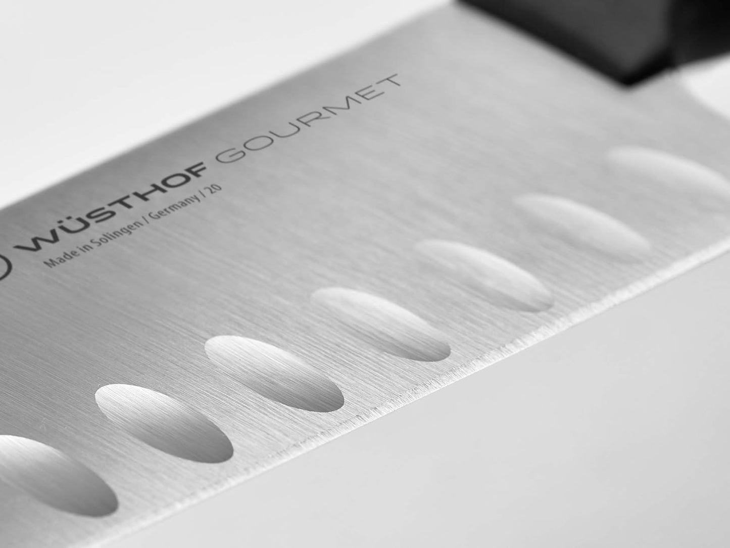 Gourmet Santoku, Schwarz, 17 cm, Santoku