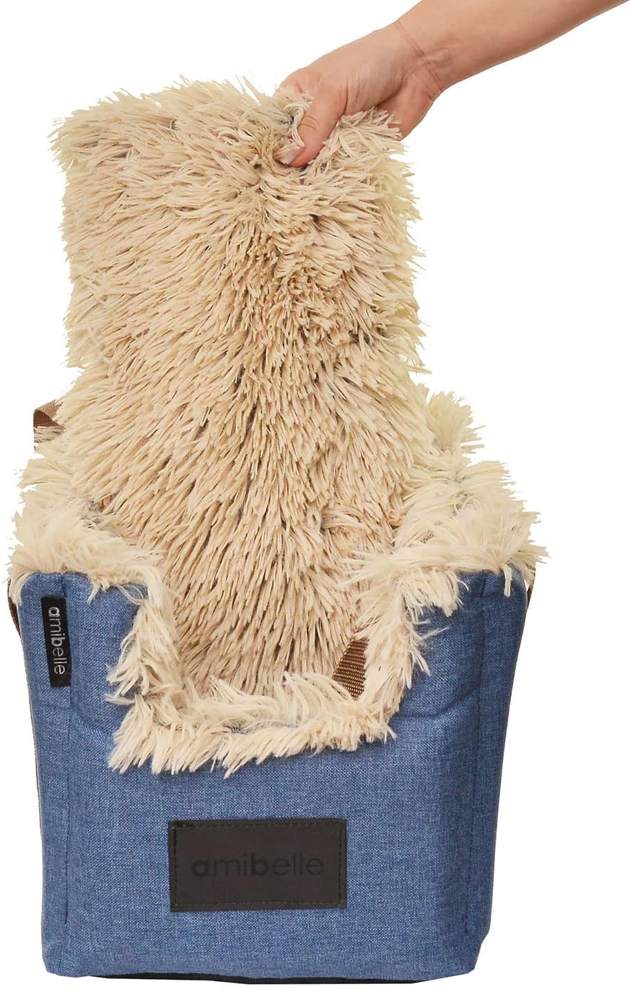 Hunde-Autositz Locky , waschbar und abriebfest, Denim
