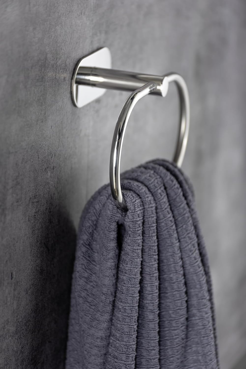Handtuchring Orea Shine, Silber Glänzend