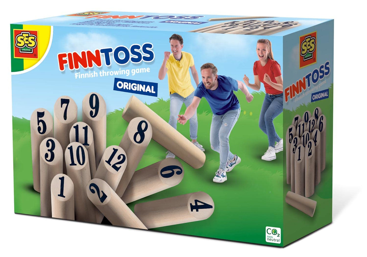 Finnisches Wurfspiel Finntoss, Wurfspiel Original