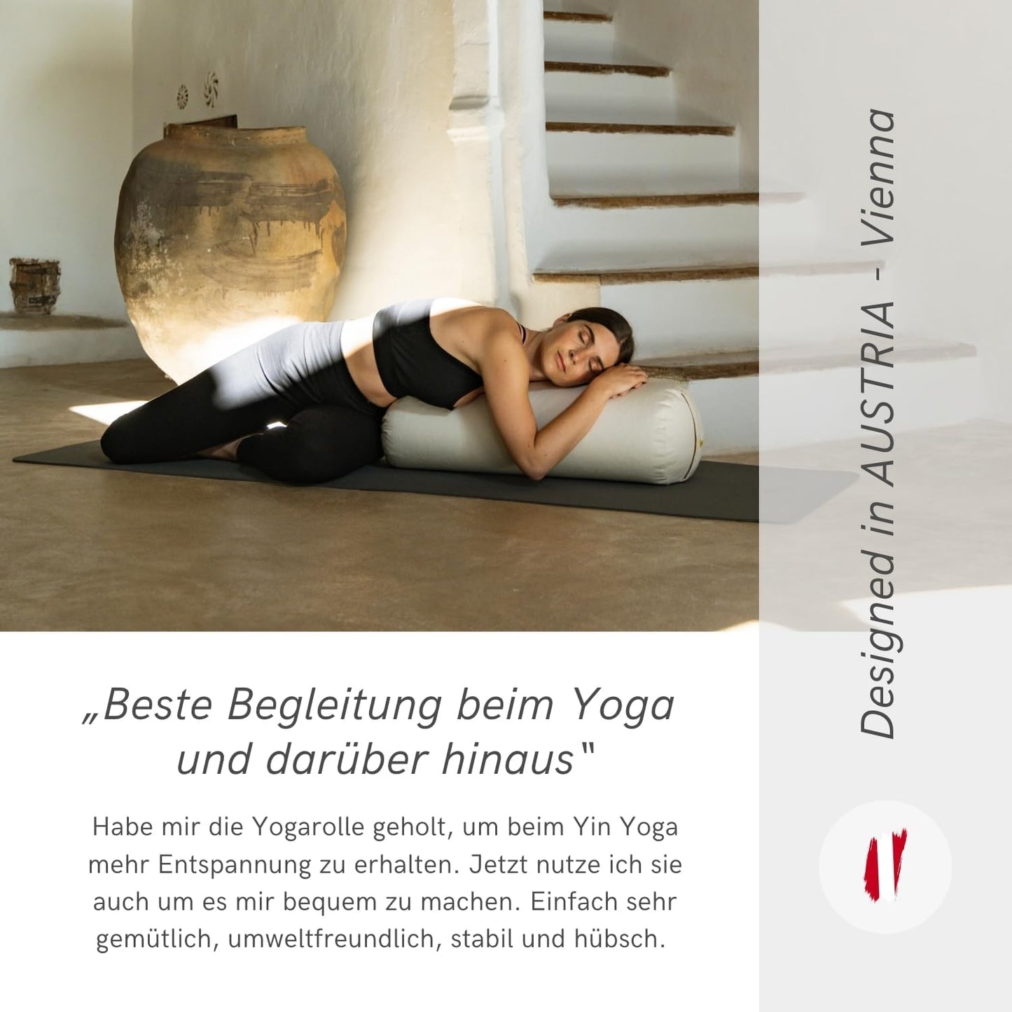 Yogarolle RESTORATIVE, Natur