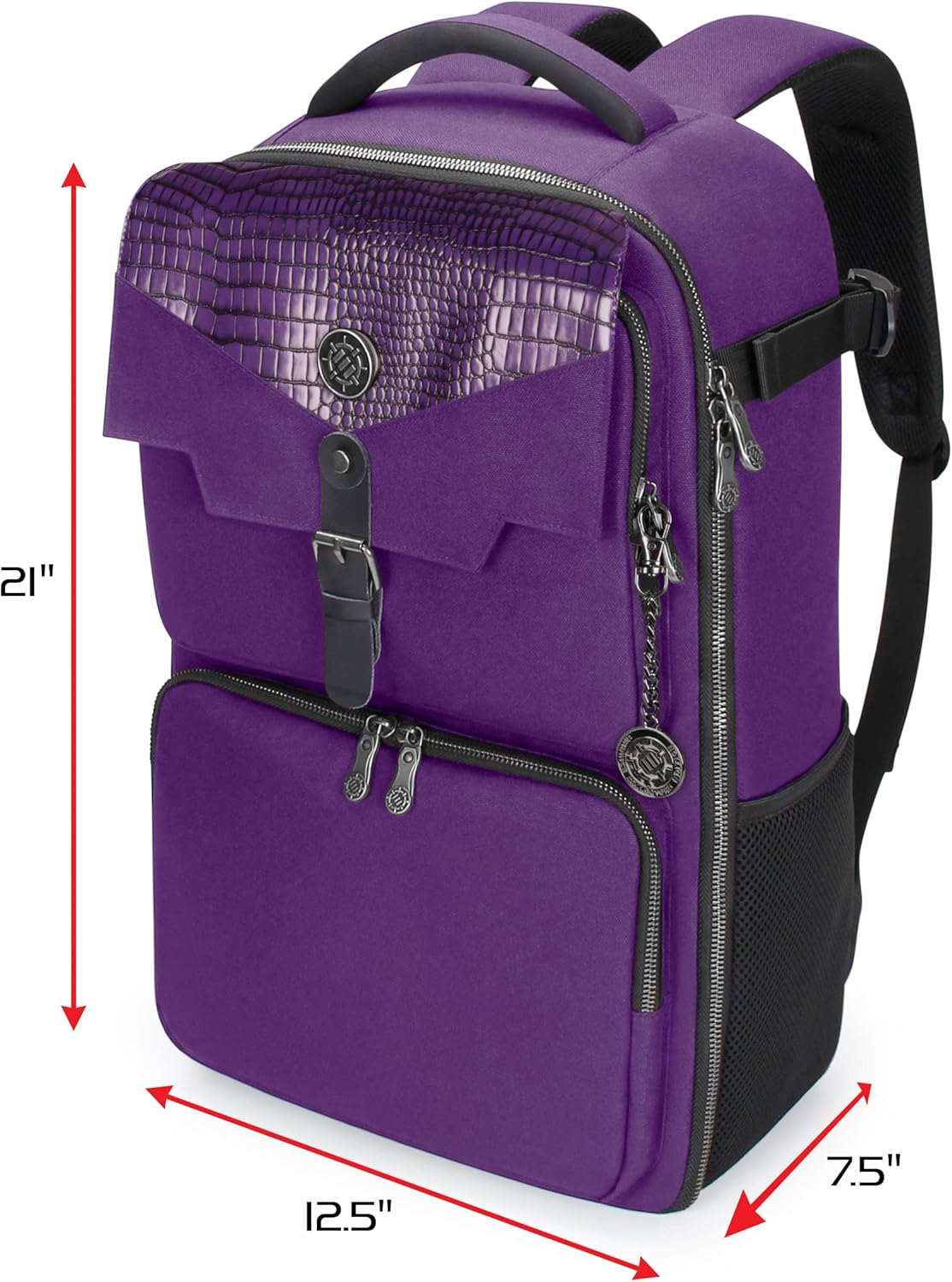 Tabletop Collector's Edition Card Storage Backpack, Drachen Lila