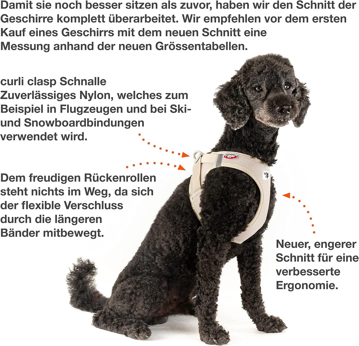 Vest Harness Clasp Hundegeschirr, Brown Medium Einfarbig
