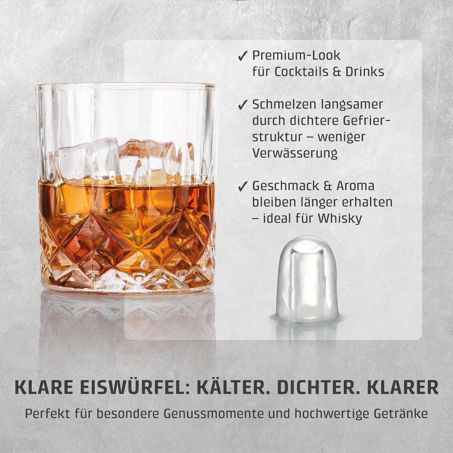 Clear Ice Advanced Eiswürfelmaschine