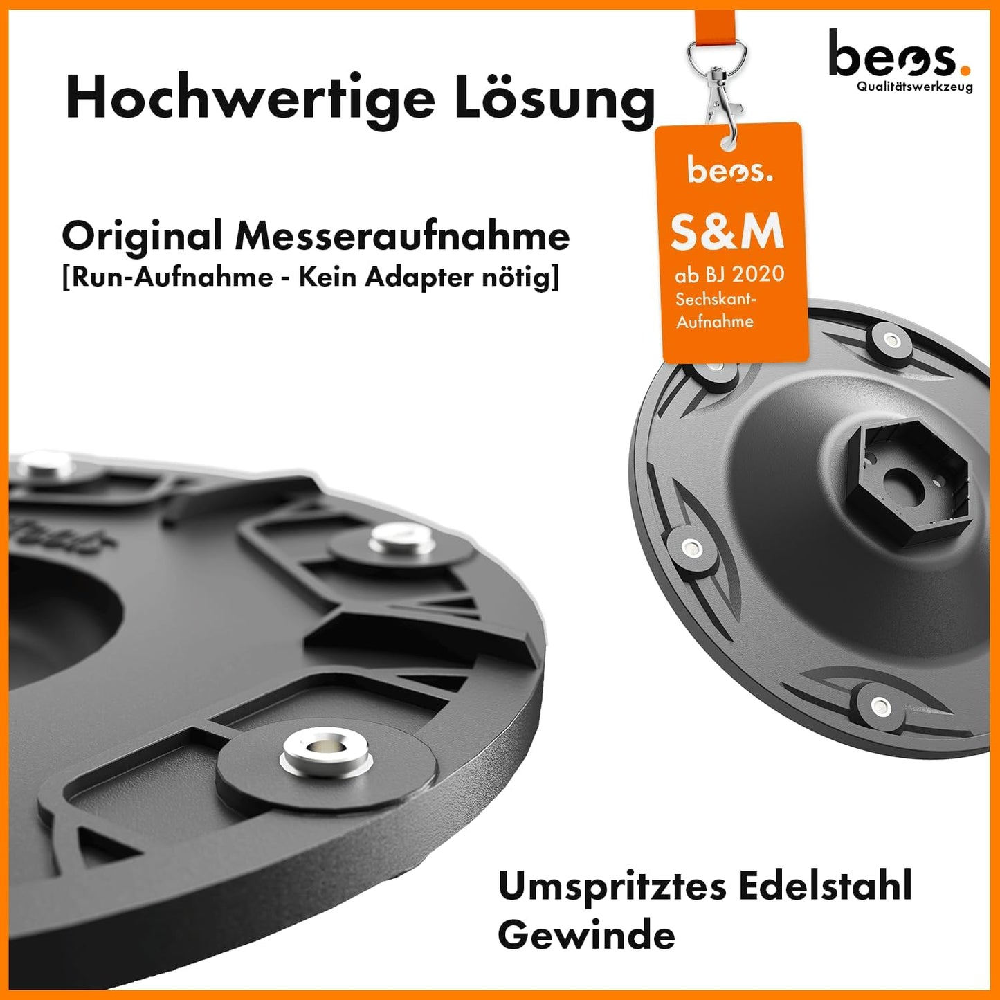 Mähroboter Messerteller, Worx S&M [ab BJ 2020]