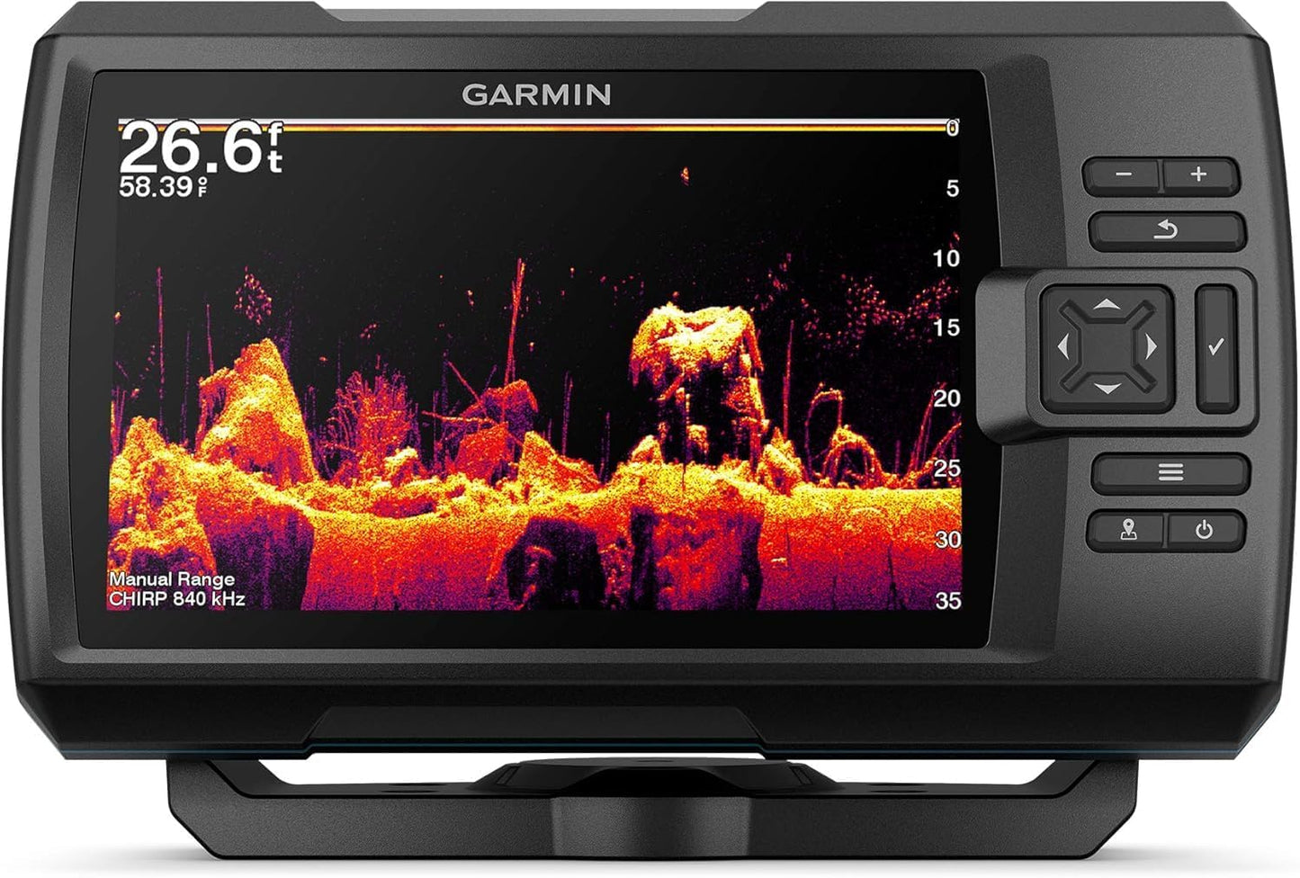 Striker Vivid 7CV Fischfinder mit Sonar-Wandler