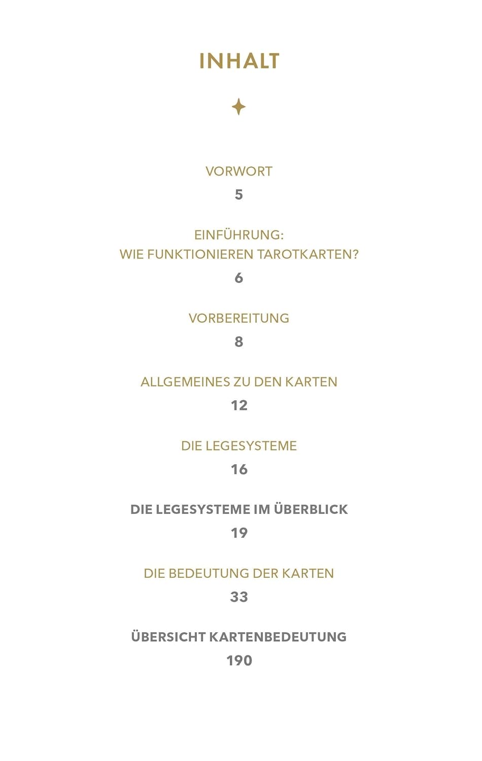 Tarotkarten, Karten