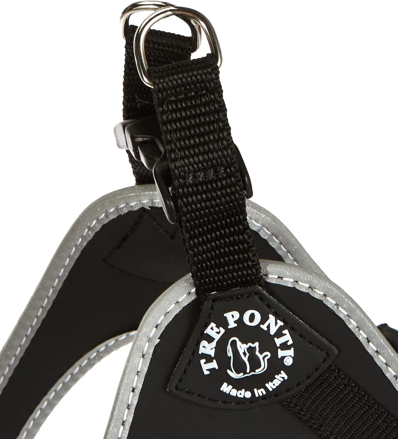 R253N Easy Fit Classic Hundegeschirr, 2,5 cm / Schwarz