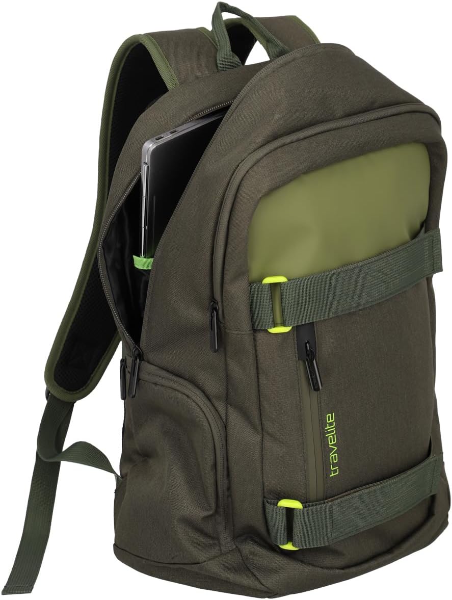 Handgepäck Rucksack mit Laptopfach (15,6 Zoll), Oliv