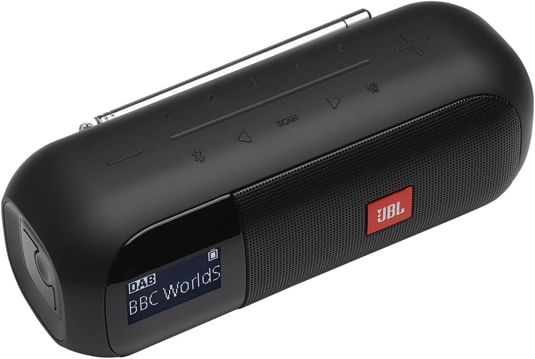 Tuner 2 Bluetooth-Lautsprecher mit DAB+, Schwarz