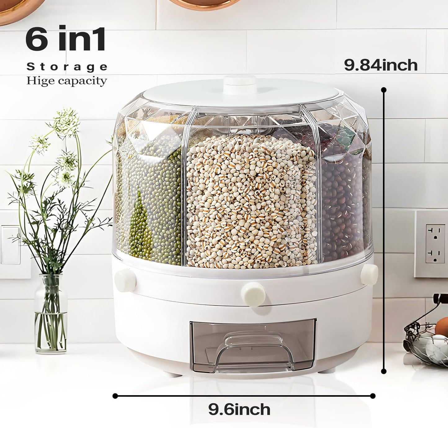360° Drehbarer Getreidespender, M