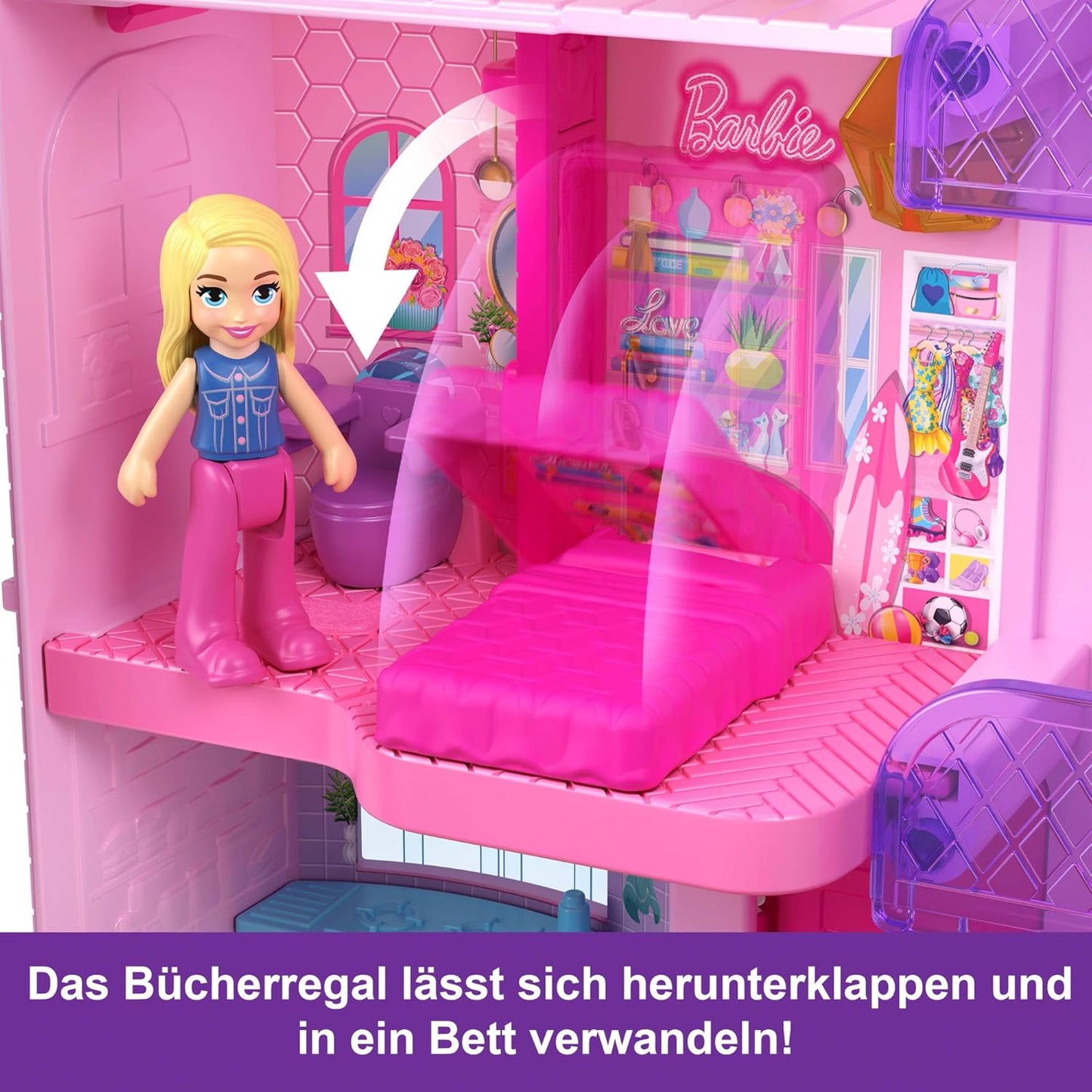 Barbie Traumvilla mit Aufzug & Pool, Barbie-traumvilla