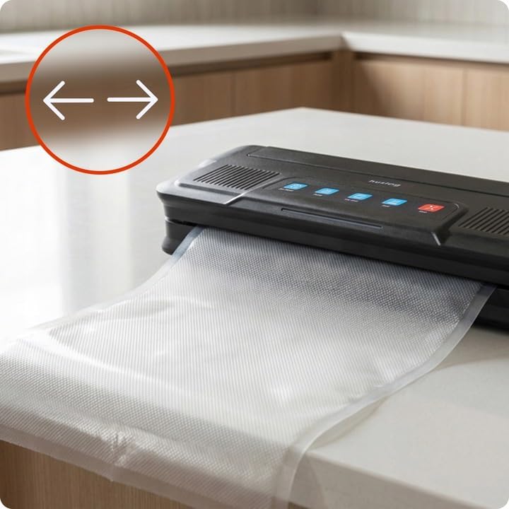 Vakuumiergerät mit Folienspender & Cutter, 6 Modi