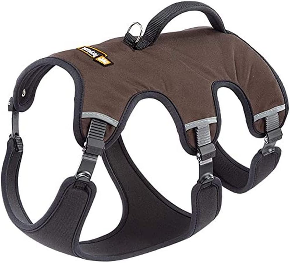 Hundegeschirr Ergotrekking, Braun, Small