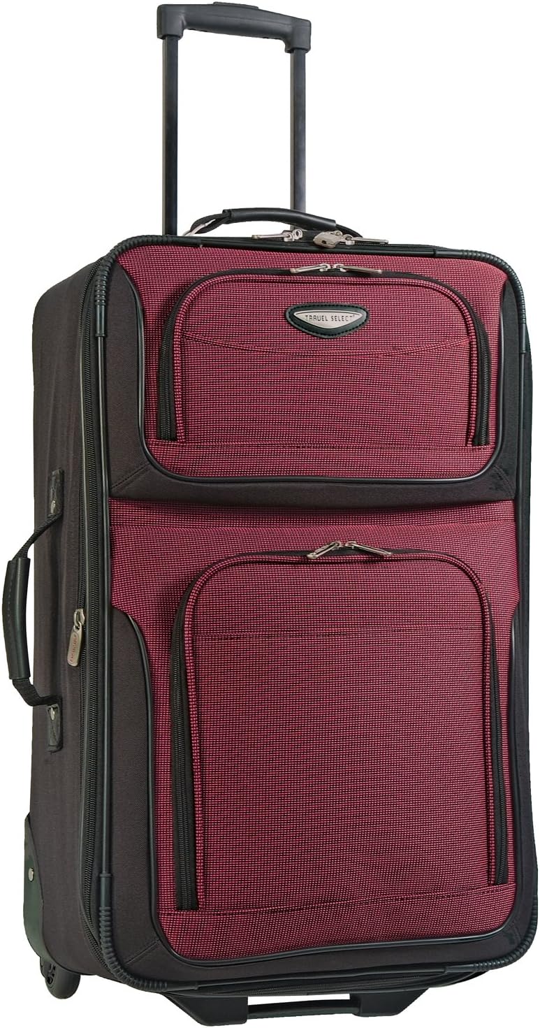 8-teiliges Kofferset Amsterdam, 8-Piece-Set, Burgunder