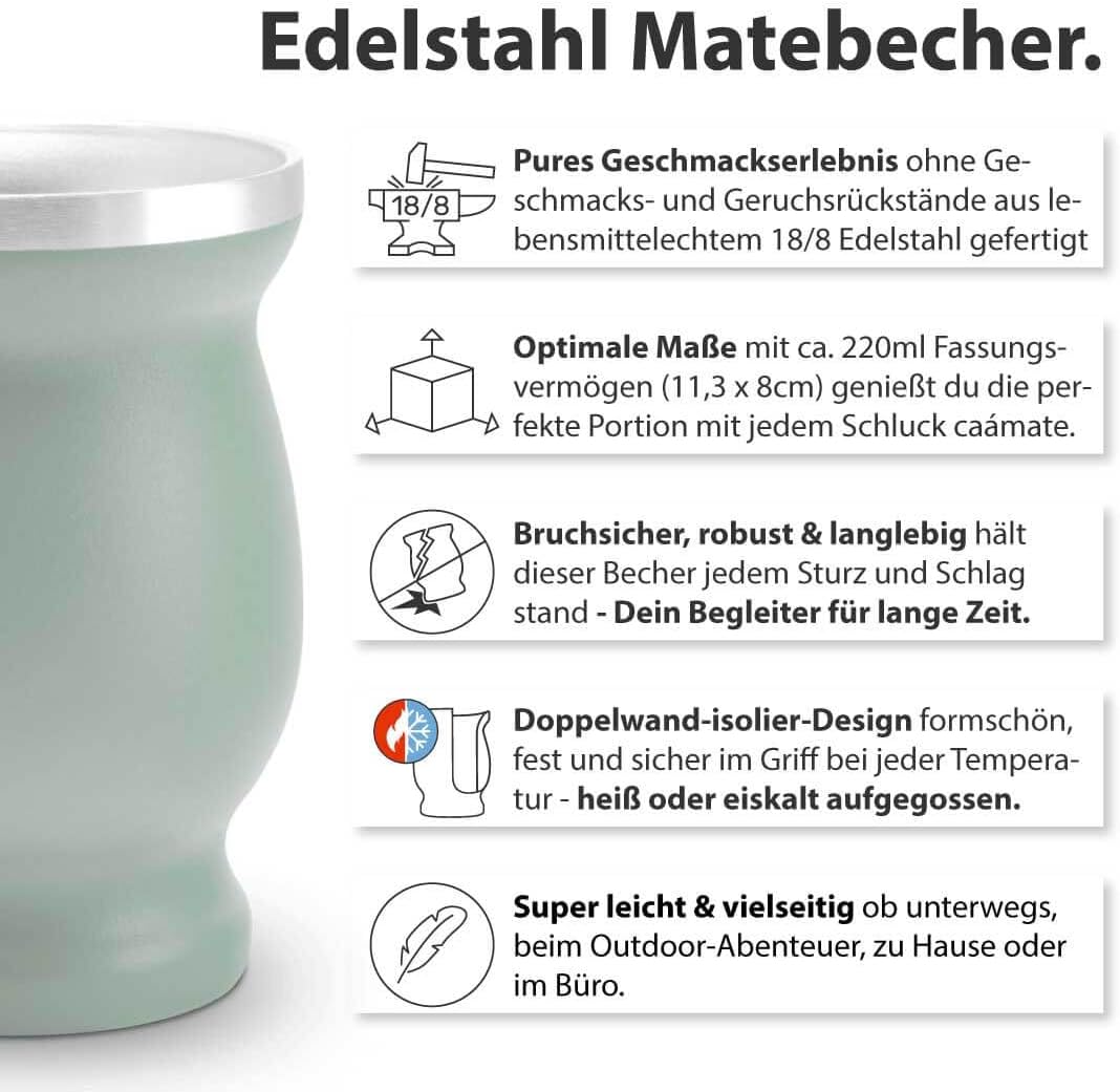 Mate Set für Zwei, Grün