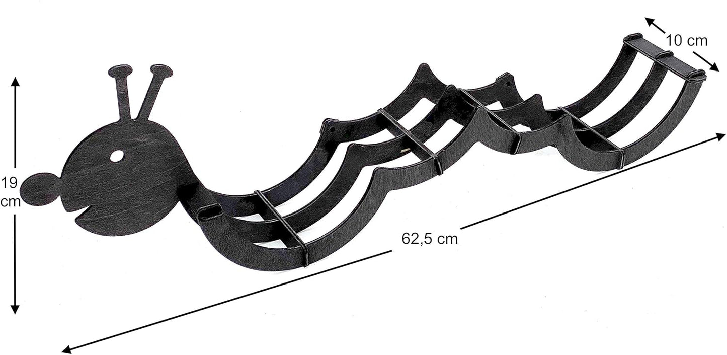 Toilettenpapierhalter Raupe