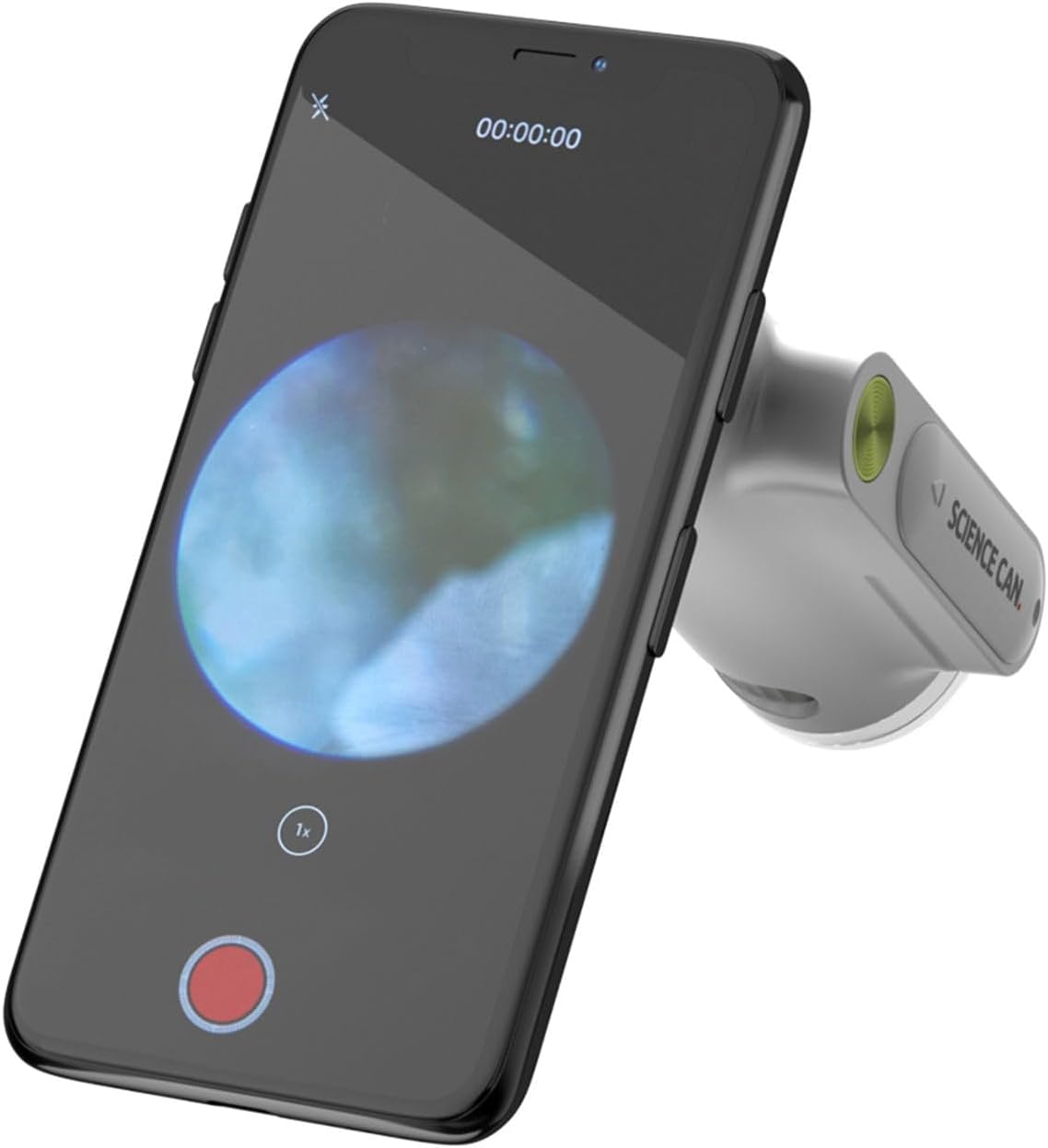 Mikroskop Entdeckerset mit Smartphonhalterung