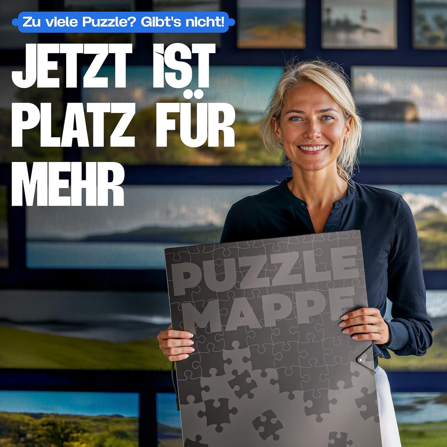 Puzzlemappe für bis zu 1000 Teile