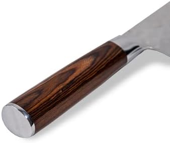 3er-Küchenmesser, bestehend aus Kochmesser, Hackmesser, Schälmesser