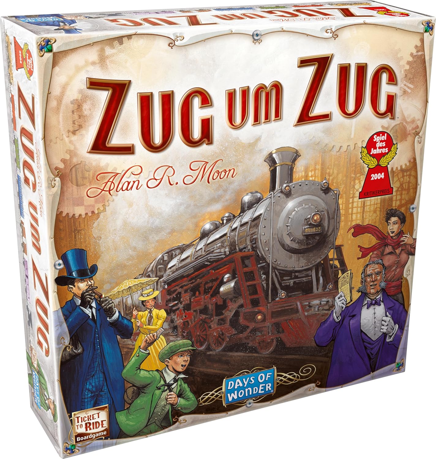 Zug um Zug Familienspiel (2-5 Spieler, ab 8 Jahren)