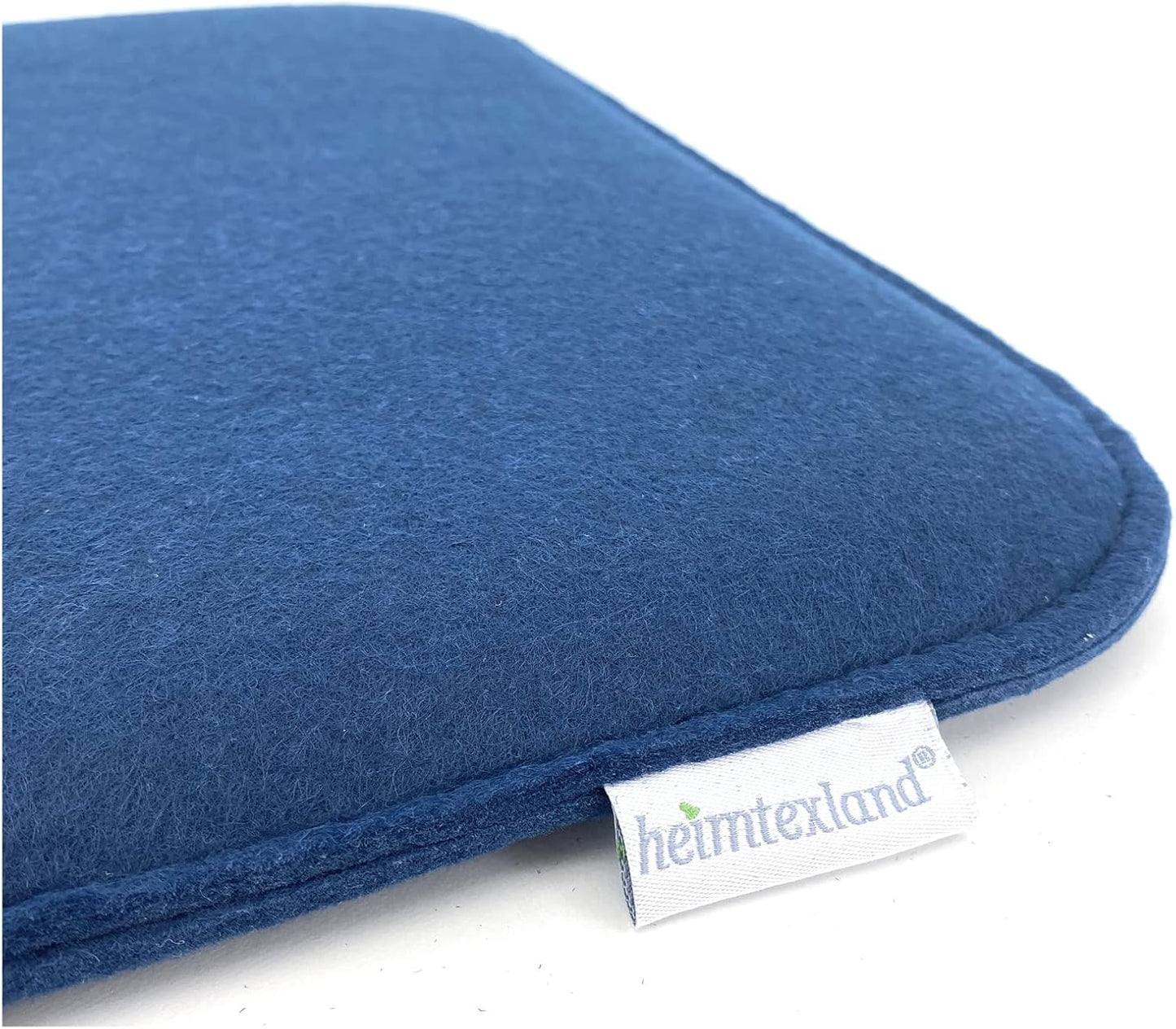 4er-Pack Filz-Sitzkissen 35x35 cm, 4 Marineblau