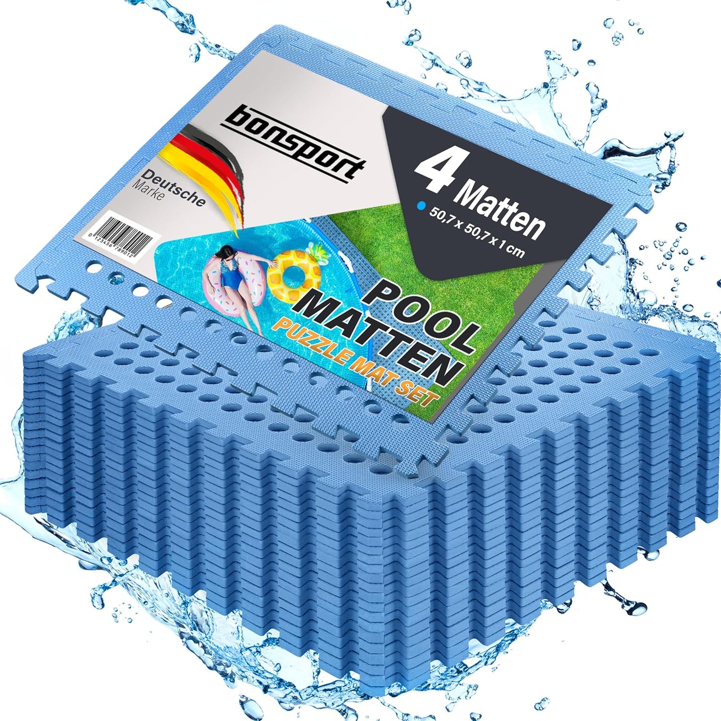 Pool Unterlegmatte, 4 Matten