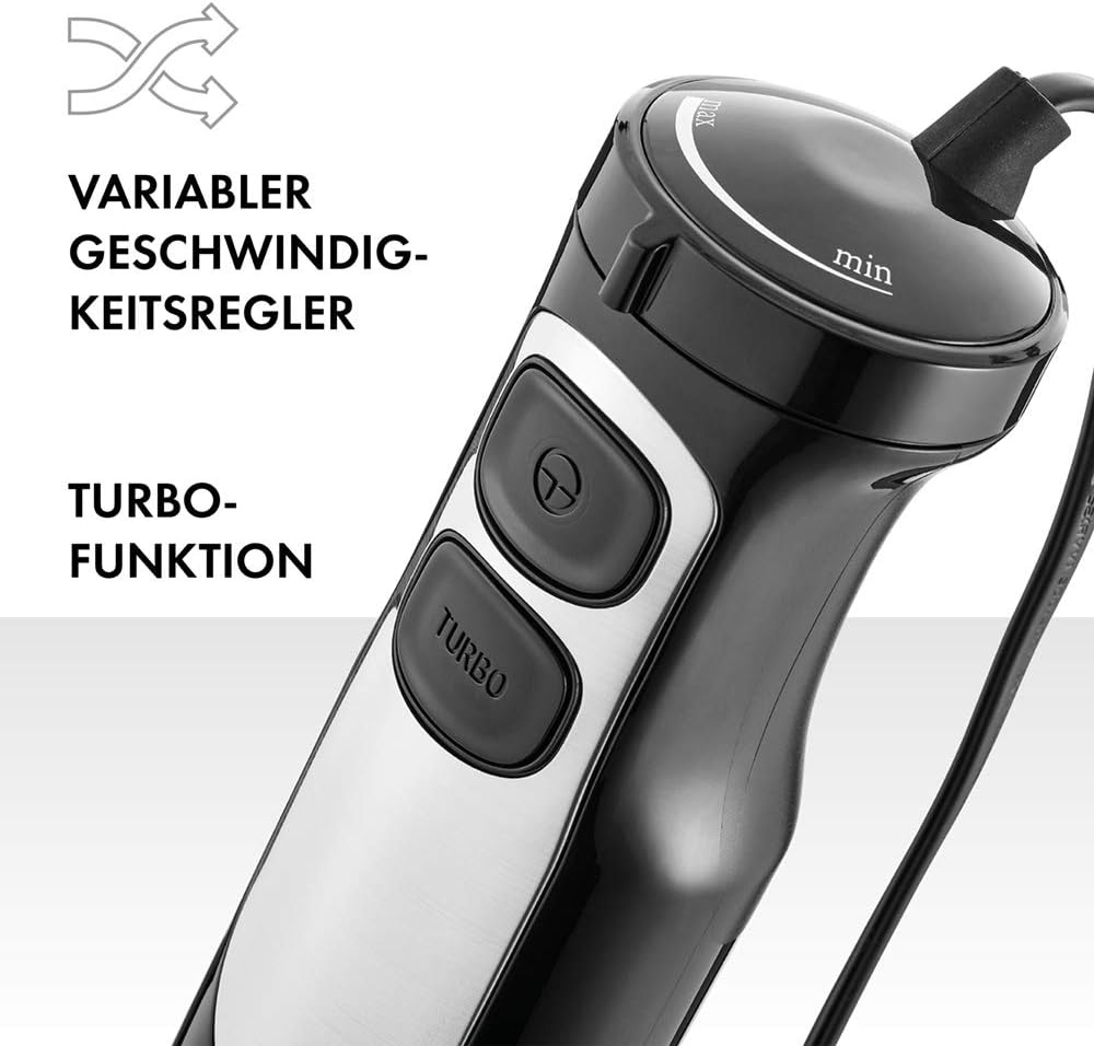 Stabmixer mit 600 ml Messbecher, 550 Watt