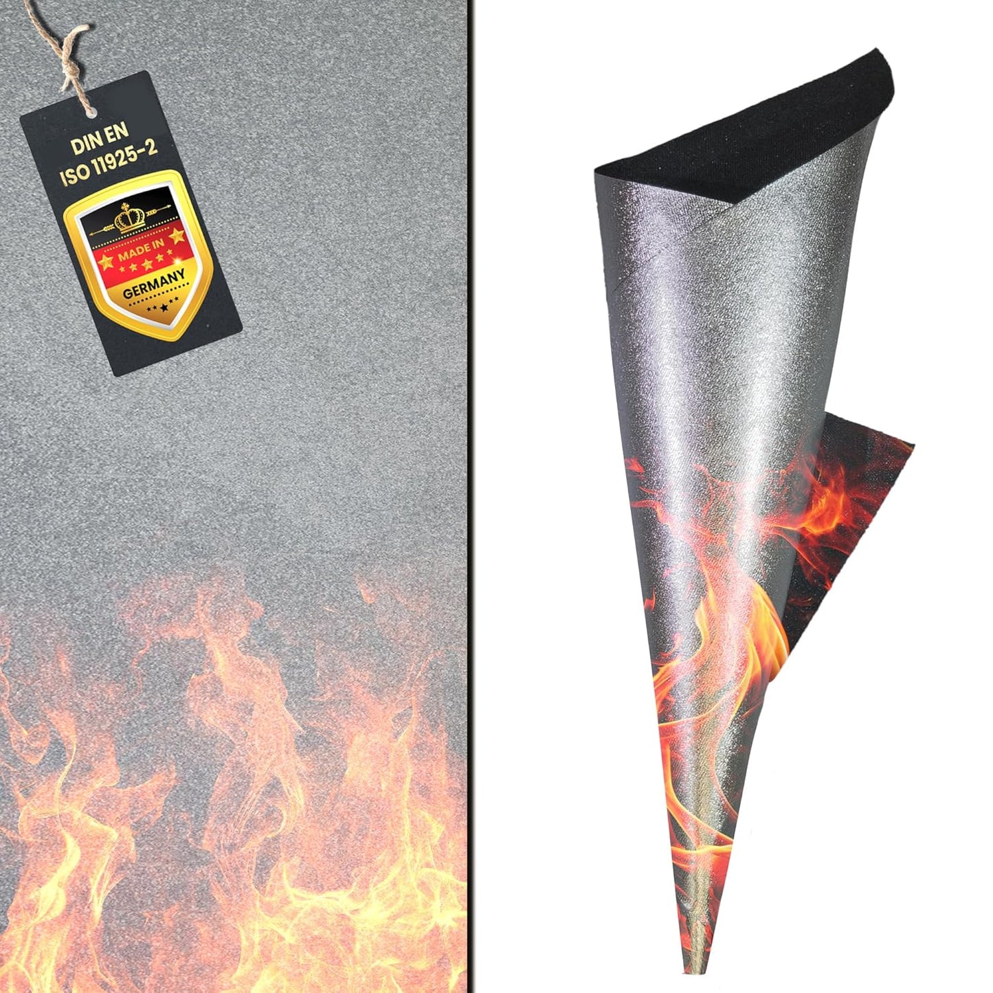 Feuerfeste Unterlage für Elektrogeräte (100 x 50 cm), 100x50cm