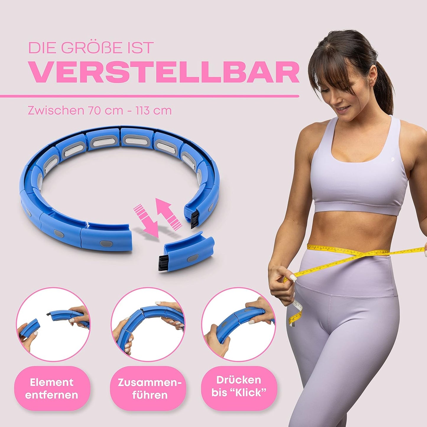 Smart Hula Hoop mit Gewichtskugel