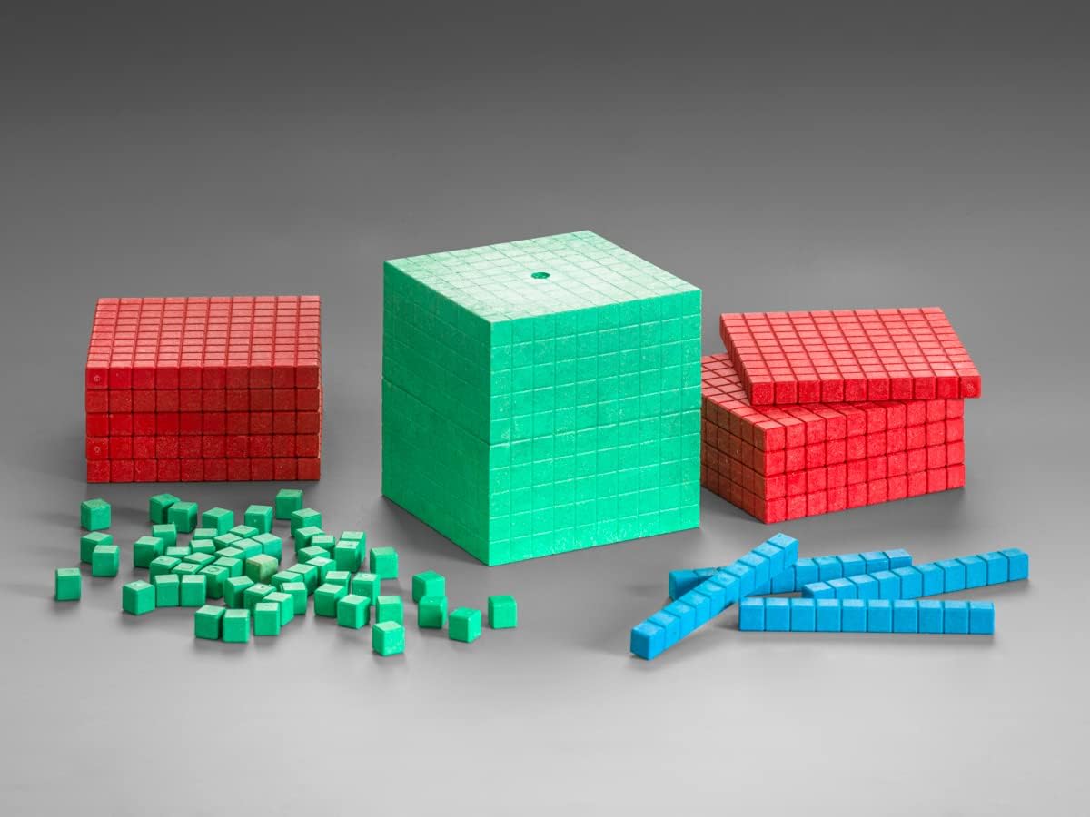 Montessori Grundsortiment zum Dezimalrechnen, Single
