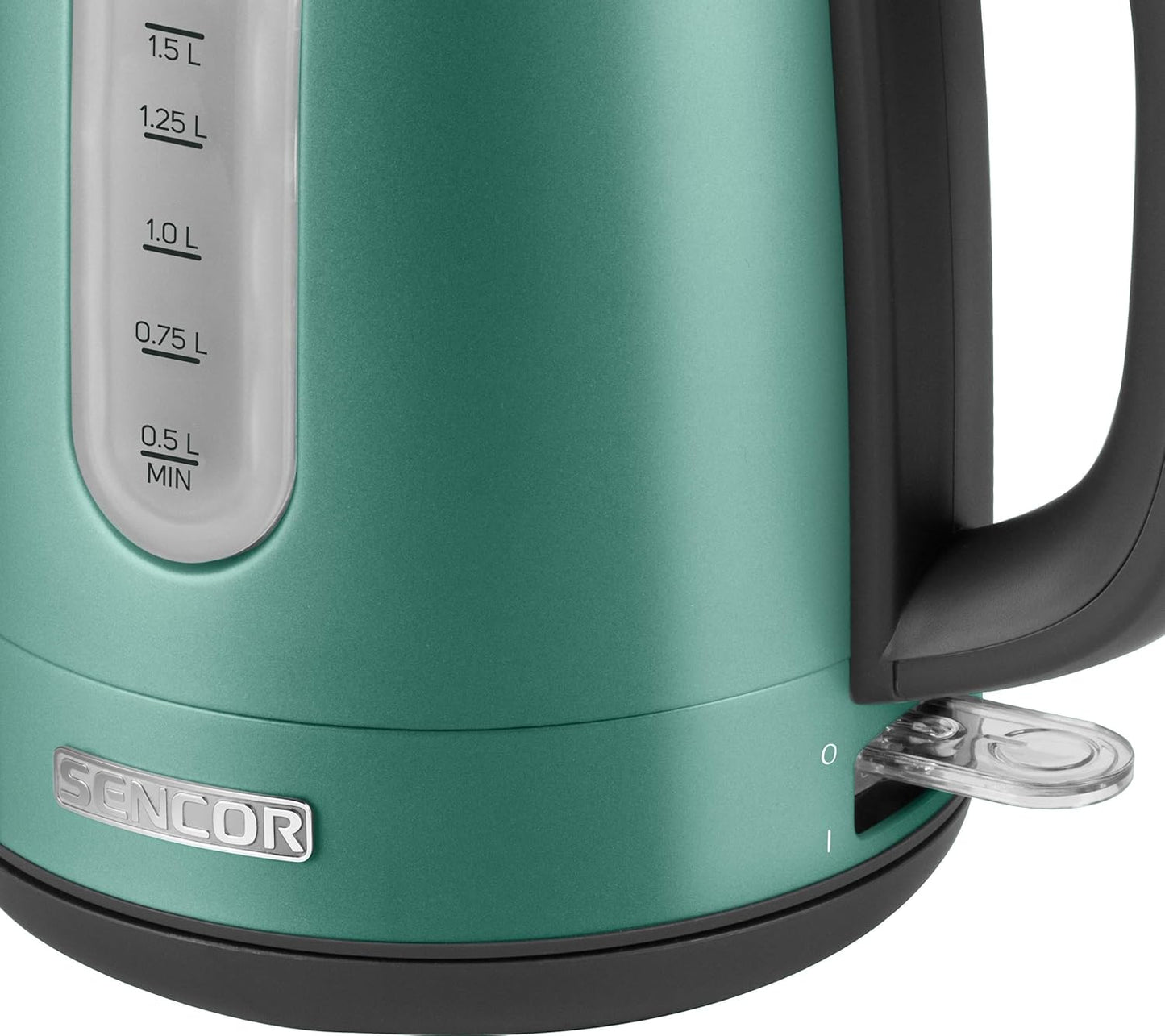 Edelstahl-Wasserkocher mit Filter (1,7 L, 2150 W), Grün