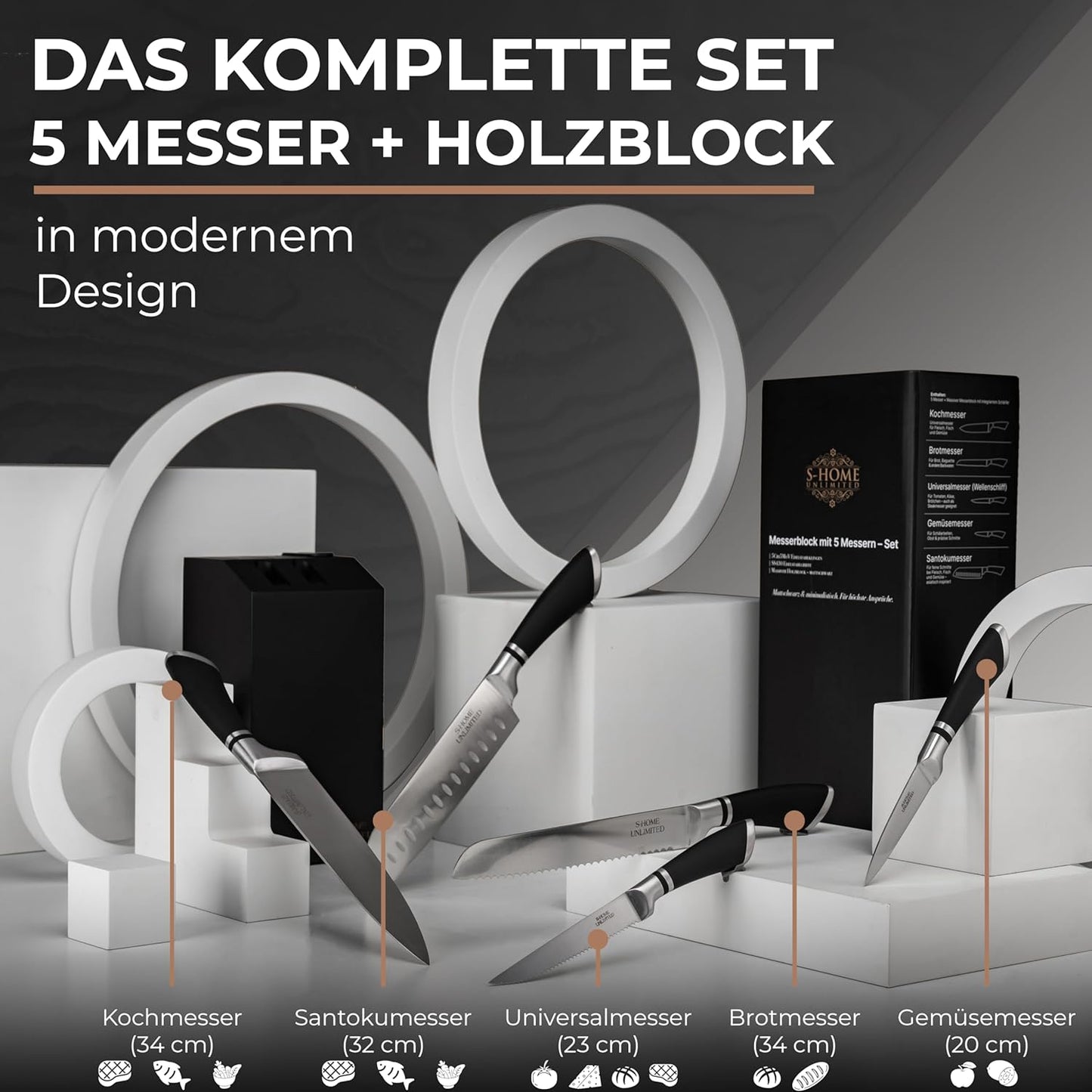 Messerblock-Set