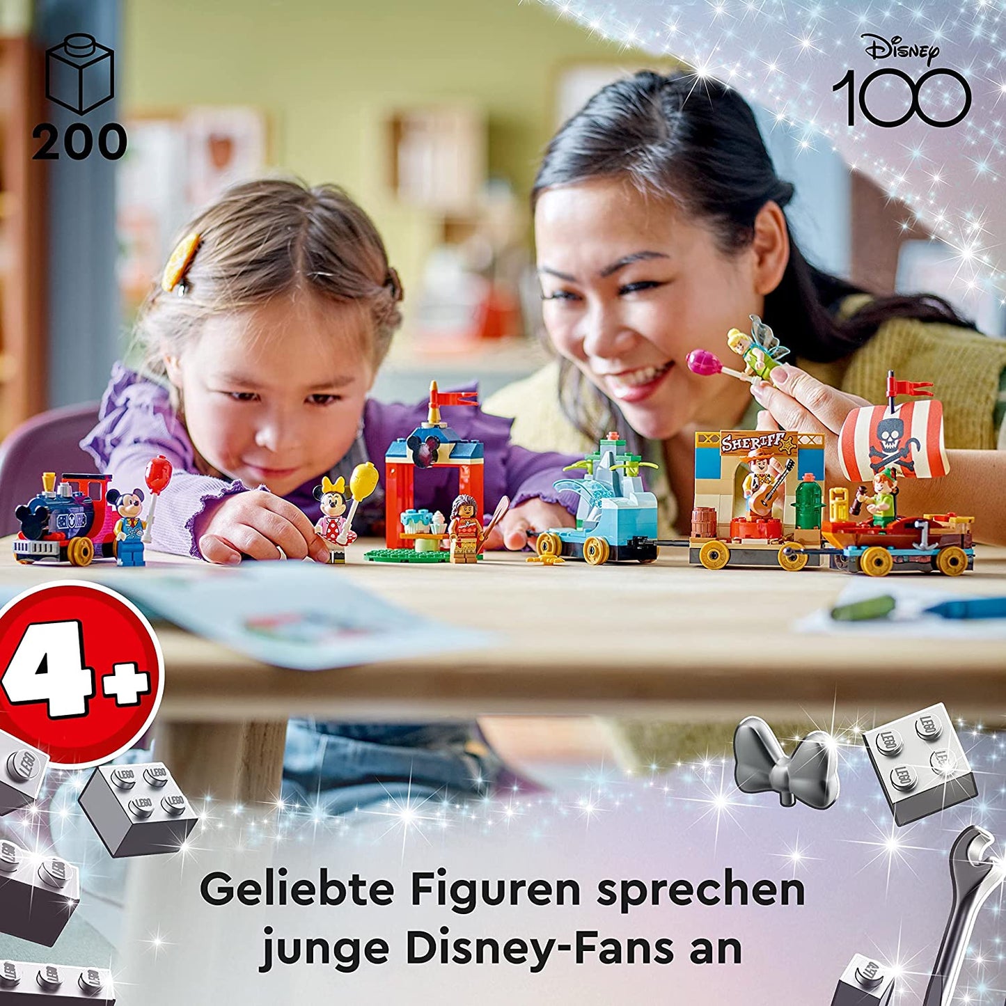 43212 Disney Geburtstagszug, Konstruktionsspielzeug, Single