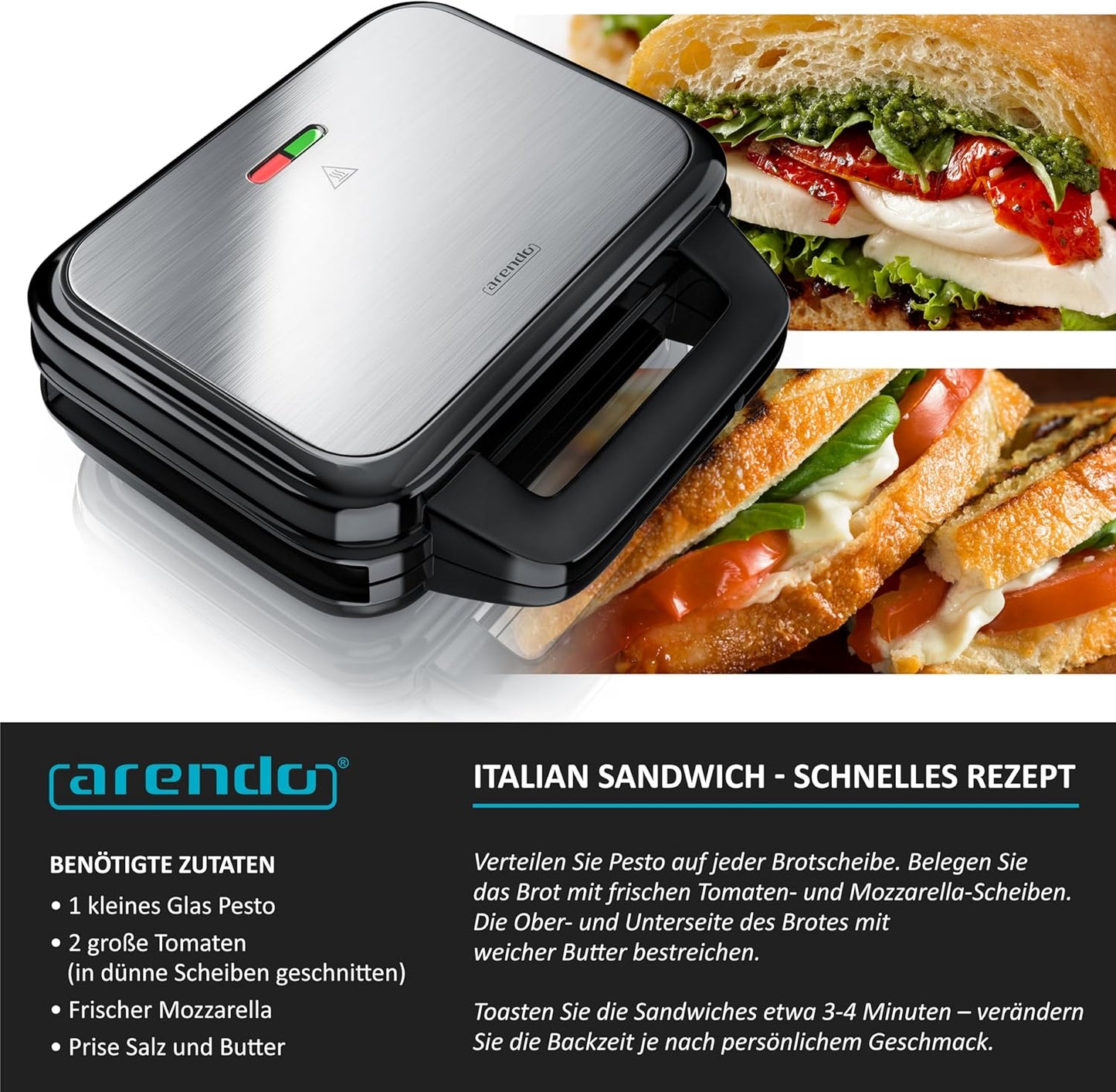 Sandwichmaker, B: Typ 2