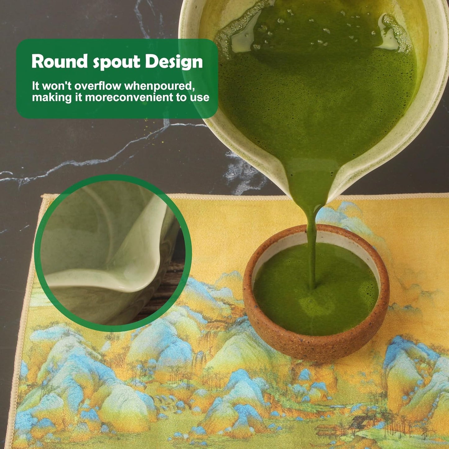 Matcha Tee-Set 7-teilig