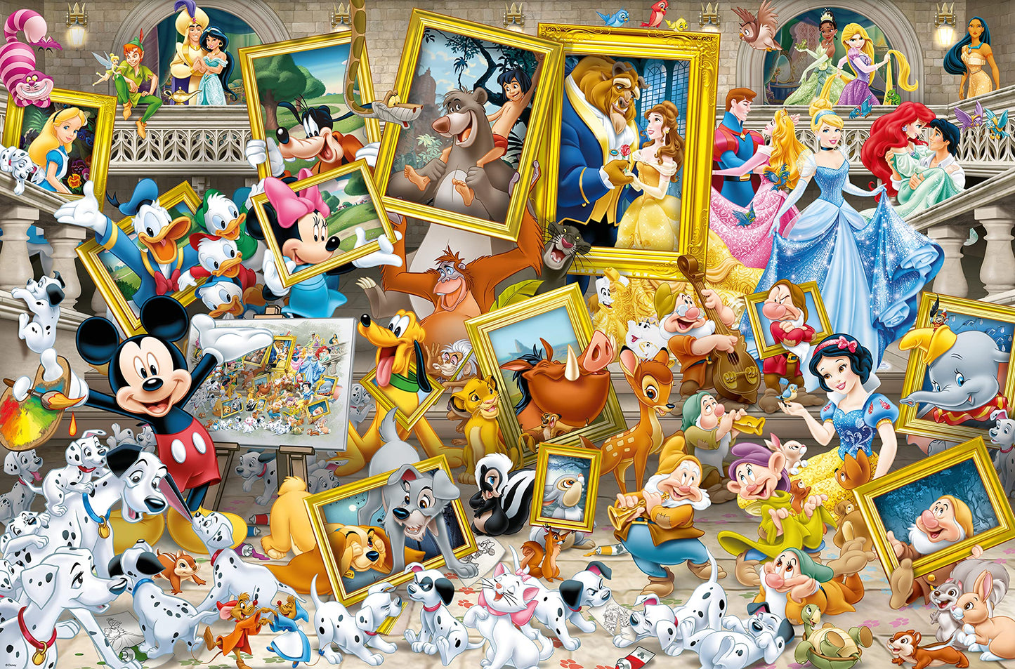 Disney: Micky als Künstler, Puzzle, Single