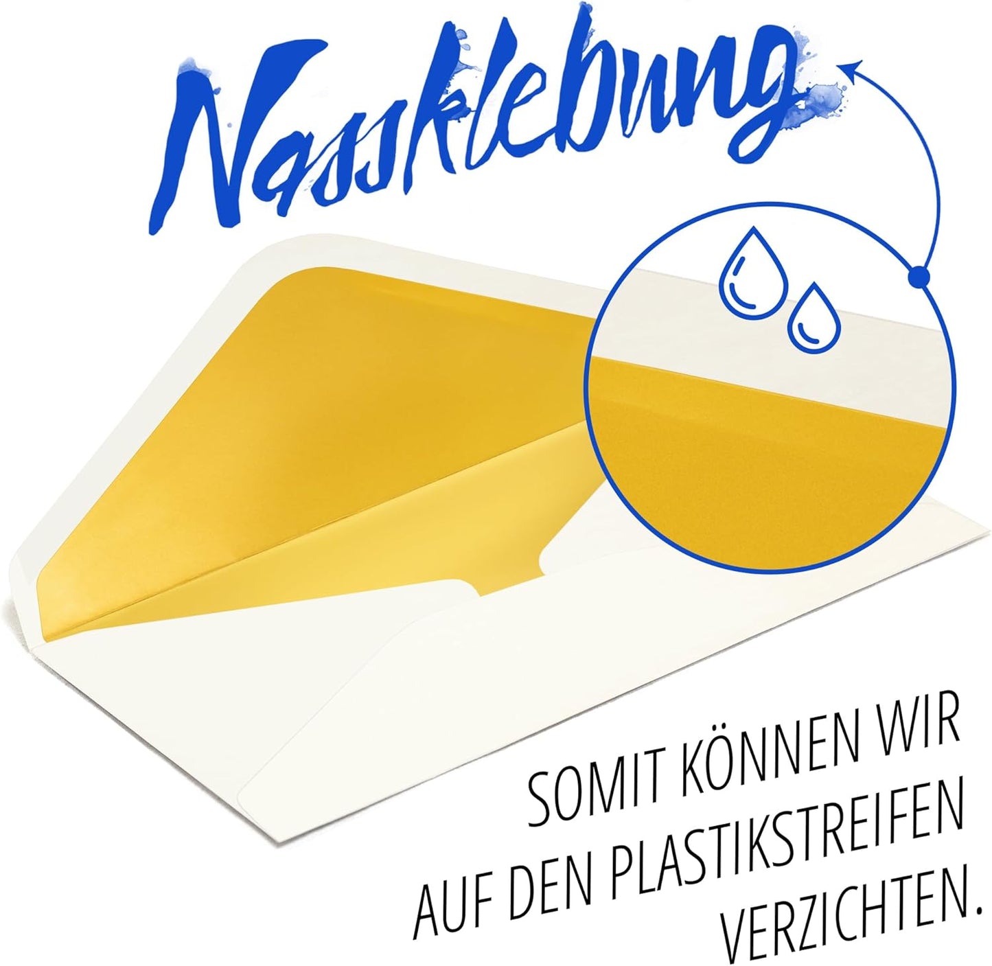 Briefumschläge DIN lang, Creamy Coconut DIN lang - 220 x 110 mm