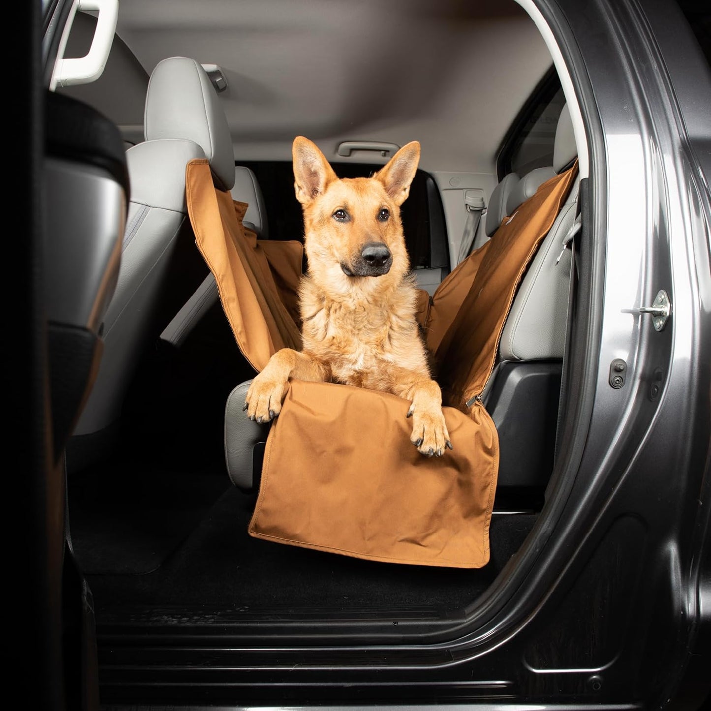 Autoschondecke/Hängematte für Haustiere, robust Carhartt Braun