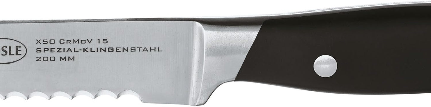 Brotmesser mit Fingerschutz, Brotmesser